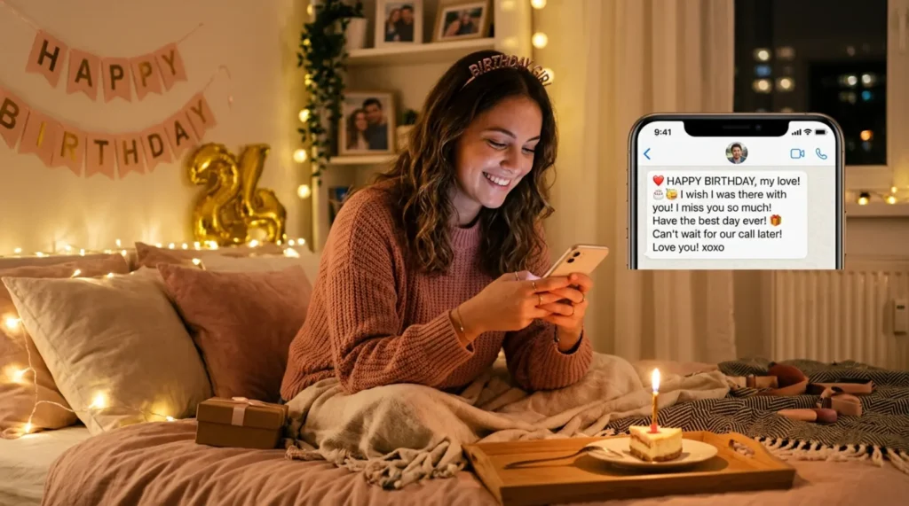 birthday text for online best friend
