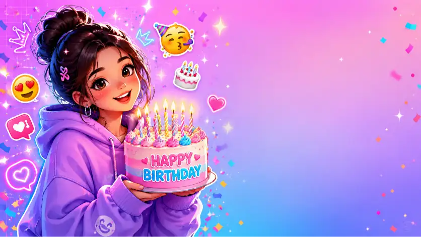 Cute Gen Z Birthday Wish