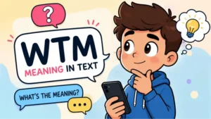 WTM Meaning in Text