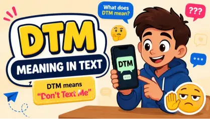 DTM Meaning in Text