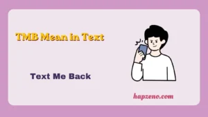 TMB Mean in Text